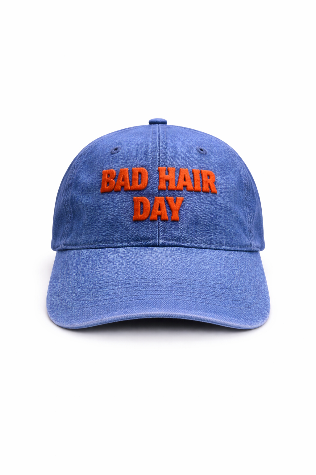 Bad Hair Day Dad Cap – Blue